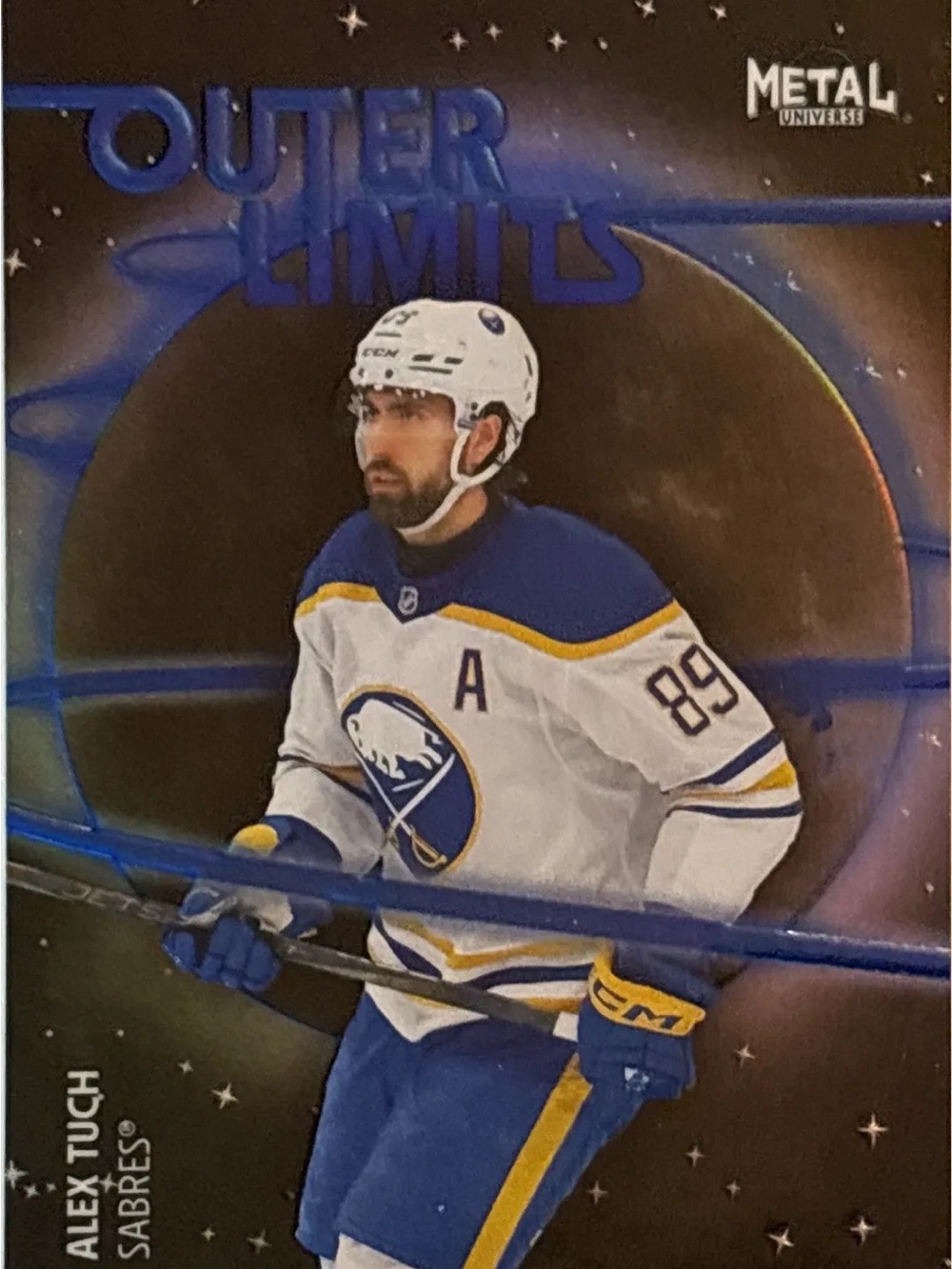 Skybox Outer Limits Alex Tuch Hockey Trading Card LE 65/199